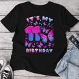 Birthday Girl 11 Year Old Butterfly Number 11 Women T-shirt Personalized Gifts
