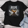 Black Aesthetic Dino Nuggets Death Metal Music Chicken Nugs Women T-shirt Funny Gifts