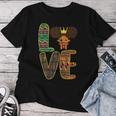 Black History Love Afro Girl African Pride Kid Toddler Youth Women T-shirt Unique Gifts
