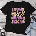 In My Blue Dog Girl Mom Era Front Women T-shirt Personalized Gifts
