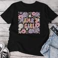 Blumenmädchen Mama Lustiger Muttertag Für Mamaon Mädchen T-shirt Frauen Lustige Geschenke