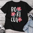 Boricua Flowers Latina Puerto Rican Girl Puerto Rico Woman Women T-shirt Funny Gifts