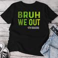 Bruh We Out 5Th Graders Fifth Grade Graduation Class Vintage Women T-shirt Funny Gifts