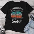 Camping Grandma Wie Eine Normale Oma Nuriel Cooler T-shirt Frauen Lustige Geschenke