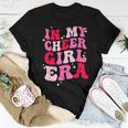 In My Cheer Girl Era Groovy Cheerleader Cheerleading Girl Women T-shirt Funny Gifts