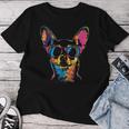 Chihuahua Sonnenbrille Lustig Hund Mama Papa T-shirt Frauen Lustige Geschenke