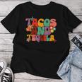 Cinco De Mayo Theme Bachelorette Party Tacos And Tequila Women T-shirt Funny Gifts