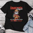 Cooler Feuerwehr Papa Pandaater Hauptmann Herren T-shirt Frauen Lustige Geschenke