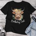 Cow Birthday Girl Mother Girl Mama Woman Family Matching Women T-shirt Funny Gifts