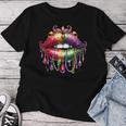 Cute Lips Mardi Gras For Girls Carnival Party Women T-shirt Funny Gifts