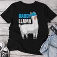 Daddy Llama Bester Papa Aller Zeiten Dada Father's Day T-shirt Frauen Lustige Geschenke