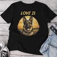 Deutscher Schäferhund Schönes Haustier Mama Papa My The Best Friend T-shirt Frauen Lustige Geschenke