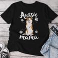 Dog Mama For Australian Shepherd Aussie Mom T-shirt Frauen Lustige Geschenke