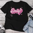 Dolly First Name Girl Vintage Style 70S Personalized Retro Women T-shirt Unique Gifts