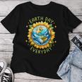 Earth Day Everyday Sunflower Environment Recycle Earth Day Women T-shirt Unique Gifts