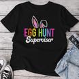 Egg Hunt Supervisor Easter Egg Hunting Party Mom Dad Women T-shirt Unique Gifts