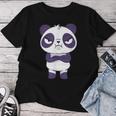 El Oso Panda Enfadado No Es Feliz Camiseta de mujer Regalos divertidos