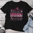 Emergency Department Er Nurse Bunny Easter Day Er Nurse Life Women T-shirt Funny Gifts