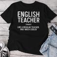 English Teacher Definition Camiseta de mujer Regalos divertidos