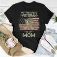 My Favorite Veteran Is My Mom Army Military Veterans Day Women T-shirt Funny Gifts