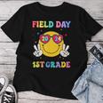 Field Day 2024 1St Grade Smile Face Teacher Field Trip Women T-shirt Personalized Gifts