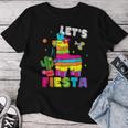 Lets Fiesta Cinco De Mayo Mexican Party Mexico Donkey Pinata Women T-shirt Unique Gifts