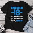 Finally 18 Ich Kann Alles Ich Weiß Alles Ähm Mama Boys' T-shirt Frauen Lustige Geschenke