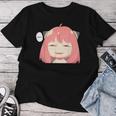 Emotion Smile Heh A Cute Girl For Family Holidays Women T-shirt Unique Gifts