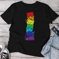 Lgbt Cat Stack Rainbow Gay Pride For Cat Lover Women T-shirt Funny Gifts