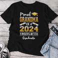 Proud Grandma Of A Class Of 2024 Kindergarten Graduate Women T-shirt Funny Gifts