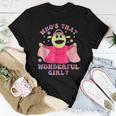 Who's That Wonderful Girl Could She Be Any Cuter Cute Women T-shirt Funny Gifts
