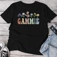 Gammie Wildflower Floral Gammie Women T-shirt Funny Gifts