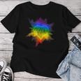 Gay Flag Pride Rainbow Top Exploding Love Lgbtq Flag Women T-shirt Funny Gifts