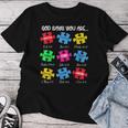 God Say You Are Autism Christian Jesus Bible Verse Religious Women T-shirt Unique Gifts