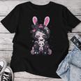 Goth Bunny Anime Girl Cute E-Girl Gothic Outfit Grunge Women T-shirt Funny Gifts