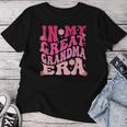 In My Grammy Era Baby Announcement Grandma Mother's Day Women T-shirt Personalized Gifts