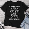 Granddaughter Grandma Weltbester Ich Habe Zwei Titel Papa Und Opa T-shirt Frauen Lustige Geschenke