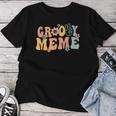 Groovy Meme Retro Mom Family Matching Mother's Day Women T-shirt Personalized Gifts