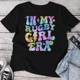 Groovy Tie Dye In My Rugby Girl Era Women T-shirt Unique Gifts
