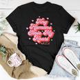 Groovy Tiny Humans Stole My Heart Nicu Nurse Valentine's Day Women T-shirt Unique Gifts