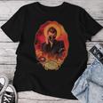 Gute Omens Crowley Portrait T-shirt Frauen Lustige Geschenke