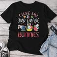 Happy Easter Day Teacher I Love My 3Rd Grade Bunnies Student Women T-shirt Unique Gifts
