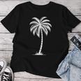 Hawaiian Beach Summer Vacation Palm Tree Women T-shirt Unique Gifts