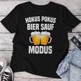 Hokus Pokus Beer Sauf Modus Drinking Beer Drinker T-shirt Frauen Lustige Geschenke