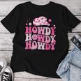 Howdy Southern Western Girl Country Rodeo Cowgirl Disco Women T-shirt Unique Gifts
