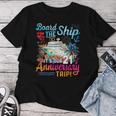Husband Wife 21St Marriage Anniversary Cruise Ship Vacation Women T-shirt Unique Gifts