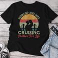 Husband And Wife Cruising Partners For Life Couple Cruise Women T-shirt Unique Gifts