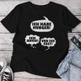 Ich Habe Hunger Pregnant Mum Twins Pregnancy T-shirt Frauen Lustige Geschenke