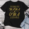 Ich Habe Zwei Titel Mama & Oma Muttertag Großmutter Geschenk T-shirt Frauen Lustige Geschenke