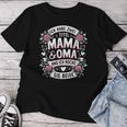 Ich Habe Zwei Titel Mama Und Oma Mother's Day Muttertag Mama T-shirt Frauen Lustige Geschenke